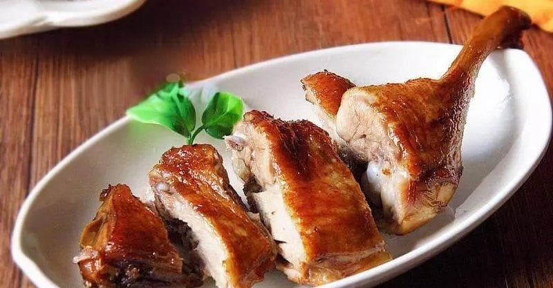 脆皮鸭腿制作教程