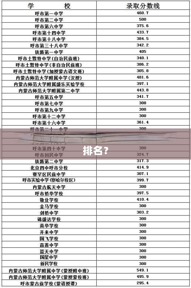 如何查询各省市高中的录取分数线及排名？