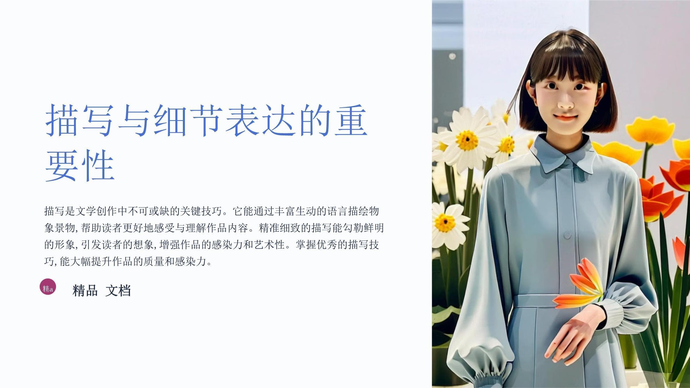 描写与细节表达：提升写作水平的关键技巧