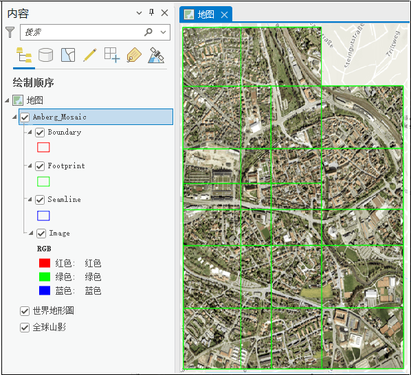 ArcGIS 中的影像和遥感