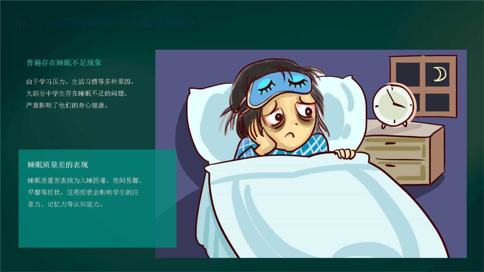 中学生睡眠质量调查研究报告