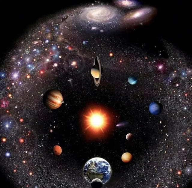 如果地球只有4厘米，宇宙会有多大？