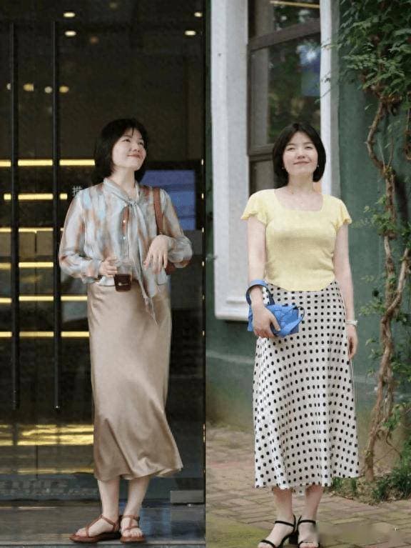 夏季中年女性少穿“短裤”！建议多穿长裤、长裙，气质稳赢