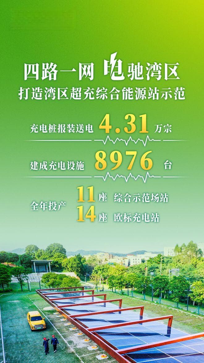 四路一网，电驰湾区
