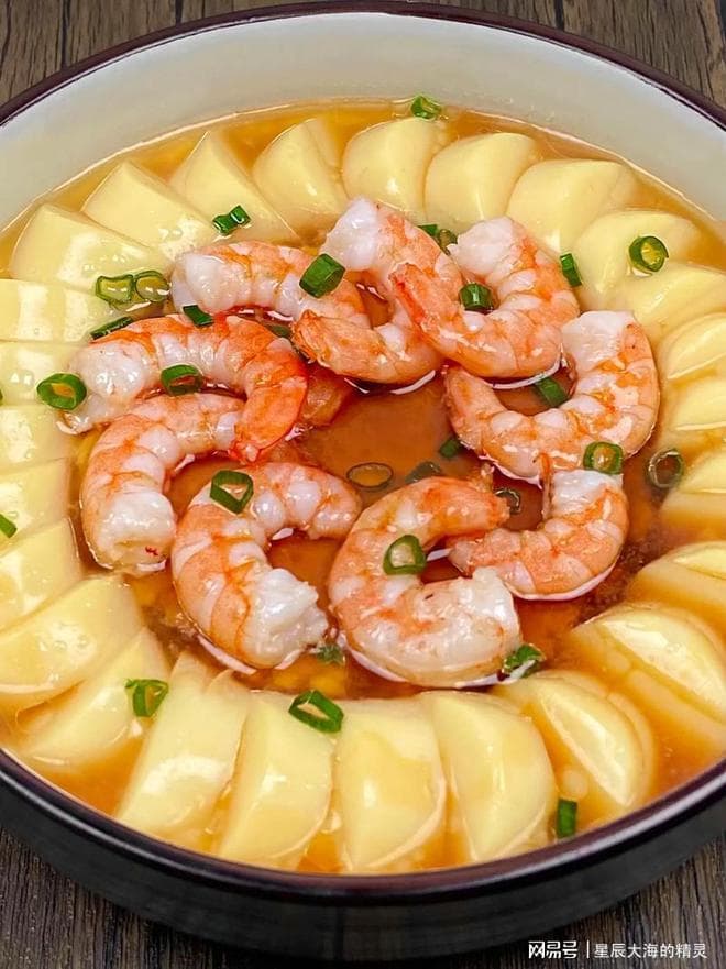 虾仁豆腐羹，孩子老人的最爱