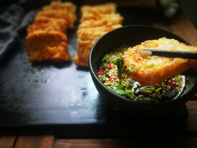 炸豆腐片怎么做才好吃,最正宗的炸豆腐片制作方法