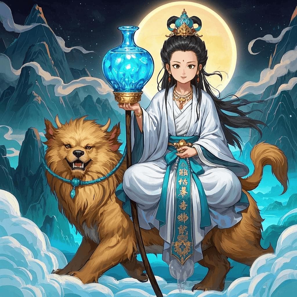 慈航道人：从凡人到菩萨的传奇之路