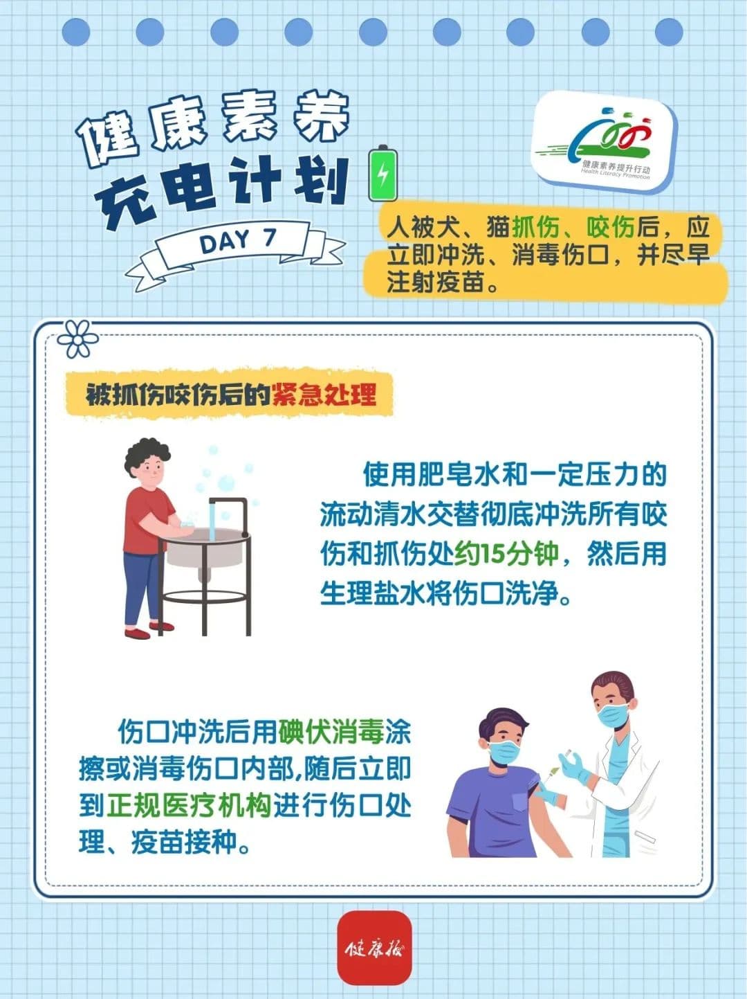 被犬、猫抓伤、咬伤后应该怎么处理？