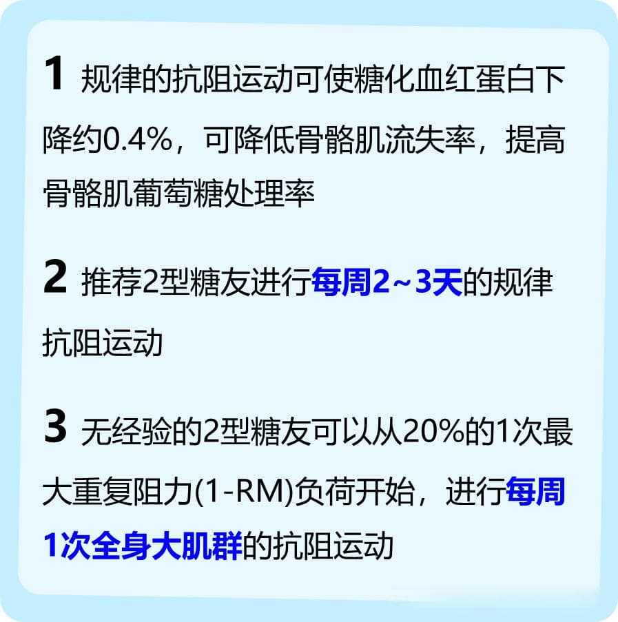 抗阻运动的好处与处方