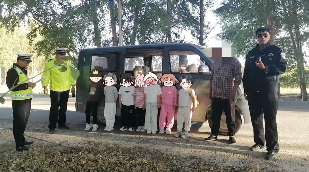 "黑校车"被查！非法拉载学生，驾驶人被罚1万元
