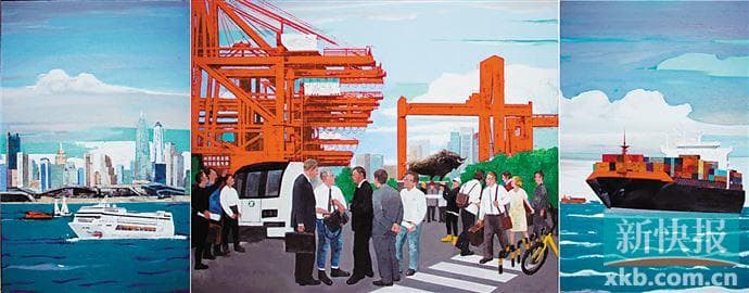 198幅美术作品全景记录 经济特区40年壮丽画卷