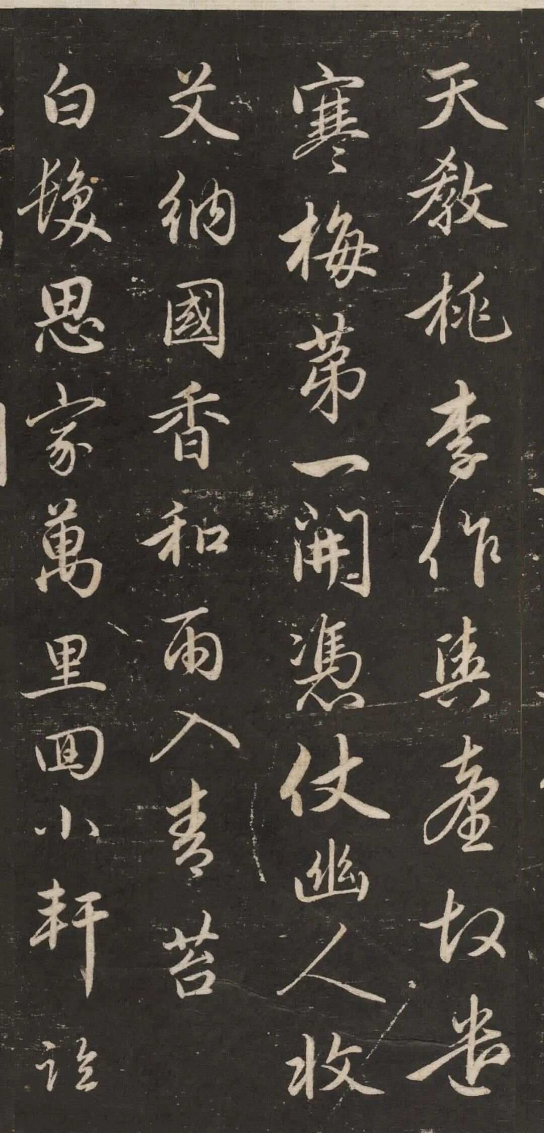 赵孟頫行书佳作《书苏轼梅花诗》赏析