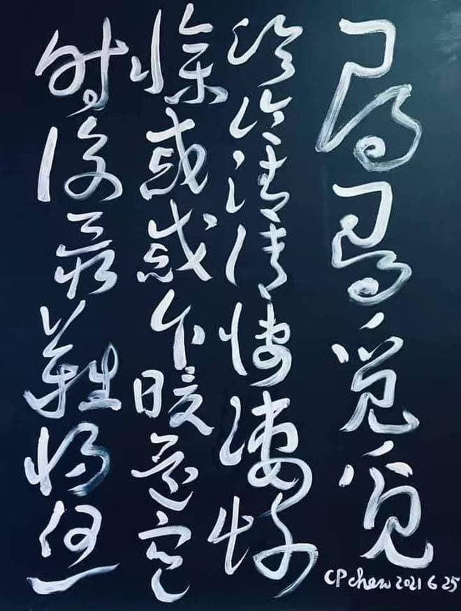 墨韵传情：陈持平教授书法艺术中的《声声慢》意境之美