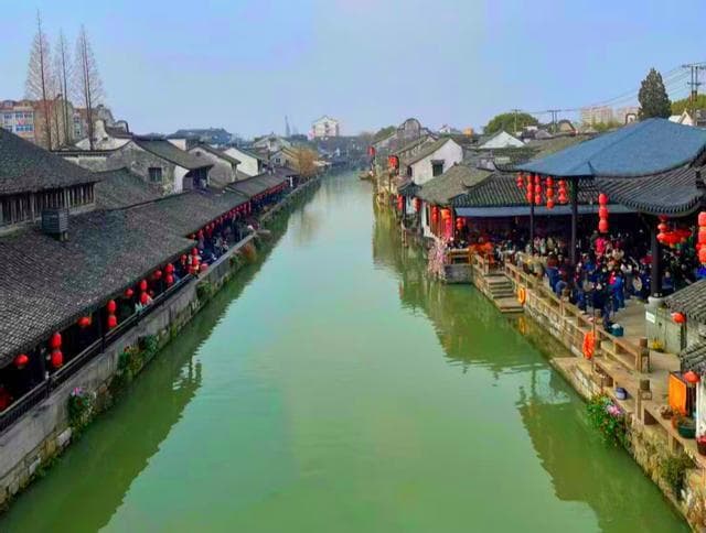 上海枫泾古镇：吴越界碑见证三状元五进士辉煌
