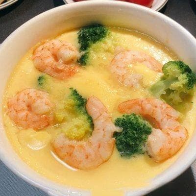 虾仁蒸蛋：健康轻食新宠，营养美味两不误
