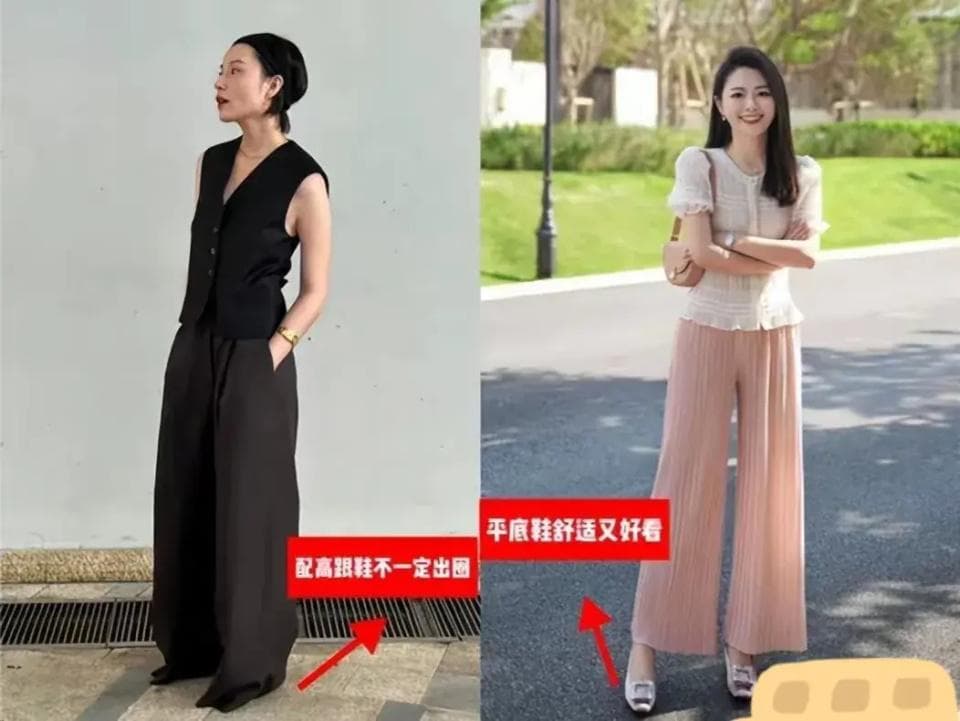 这才是120斤阿姨该有的样子：裤子不紧身、衣服不花哨，简约洋气