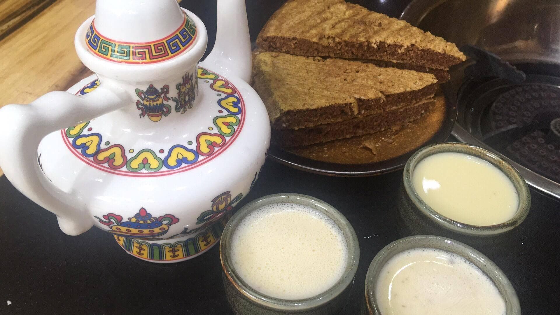 西藏代表性美食：酥油茶