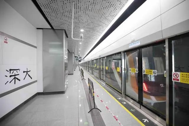 深圳地铁13号线一期工程南段开启"跑图"模式