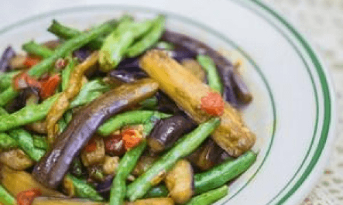 豆角茄子怎么炒
