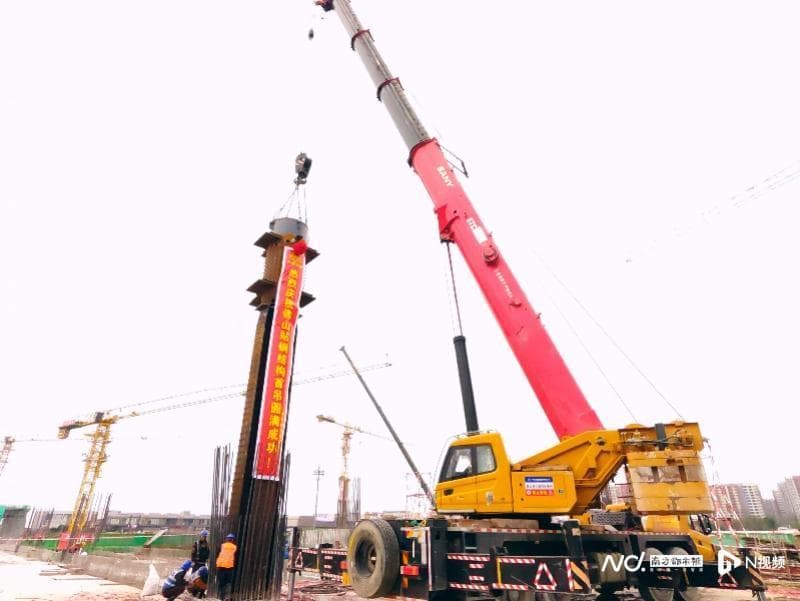 建成后广佛两市中心15分钟互达！广湛高铁佛山站进度更新