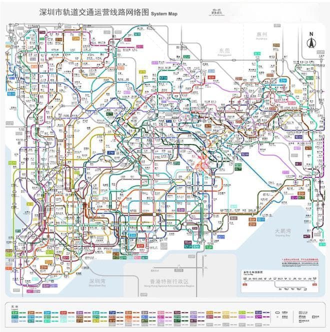 最新！深圳33条地铁在建、在规划中...最先开通18条！