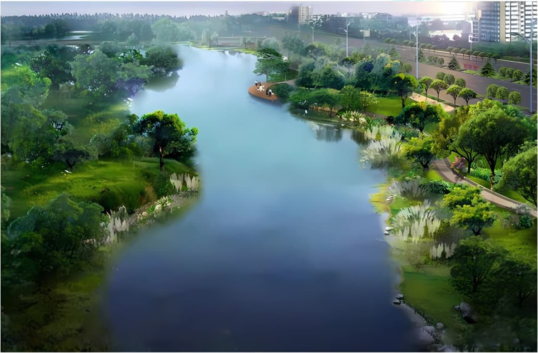 蓝绿交织，浦东大力推进生态、韧性、绿色城市建设