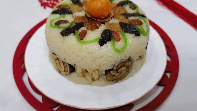 9步教你做低糖养生八宝饭，健康又美味