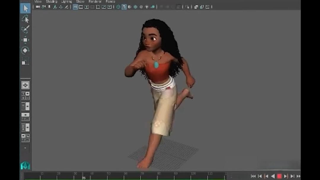 迪士尼如何使用Maya制作《海洋奇缘2》
