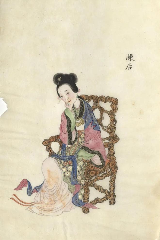 周培春《古代美人图》：历史佳人的艺术再现