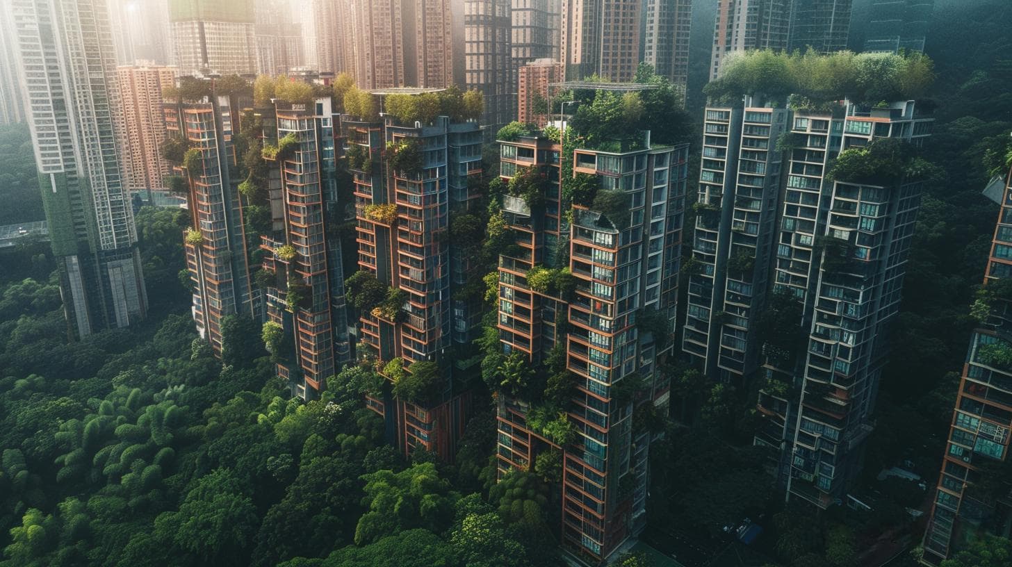 未来城市：垂直森林与生态城市 —— 探索绿色乌托邦的未来趋势