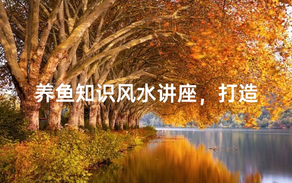 养鱼知识风水讲座，打造和谐家居环境-专家深度解析