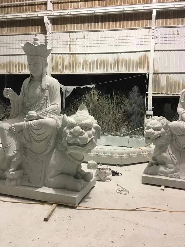 普贤菩萨石雕：行者之风的寺庙艺术（多图欣赏）
