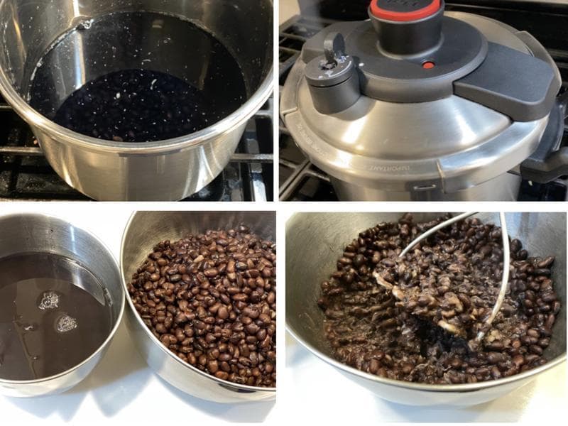 香乌乌黑豆沙馅