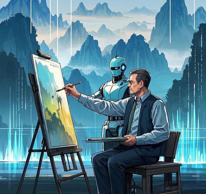 结合《智绘诗境》谈AI智能与版权：未来写作的趋势与法律挑战揭秘