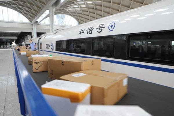 郑州机场衔接米字形高铁开创国际进出港双向空高联运新模式