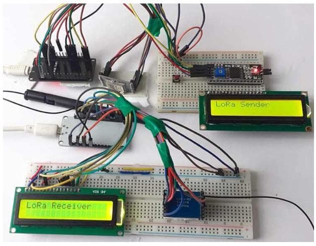 基于Arduino IDE的ESP32 LoRa通信
