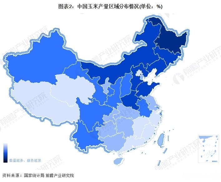 2025年中国玉米深加工行业区域格局分析：聚焦区域特色与资源优势【组图】