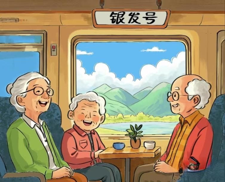 银发旅游列车，奏响老龄化社会的温暖乐章