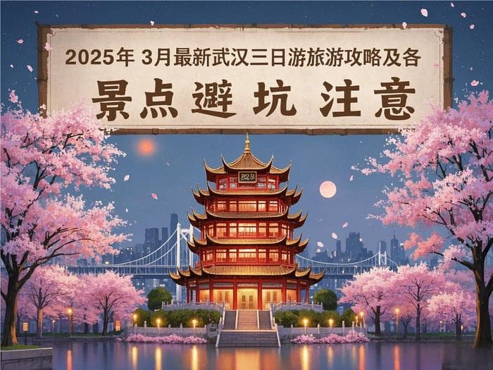 2025年武汉保姆级三日游旅行攻略！吃住行全指南