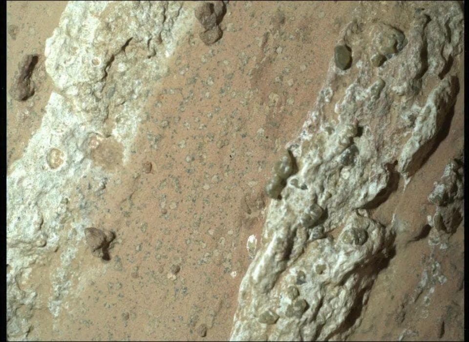 NASA“毅力”号火星探测器发现可能孕育过生命的岩石