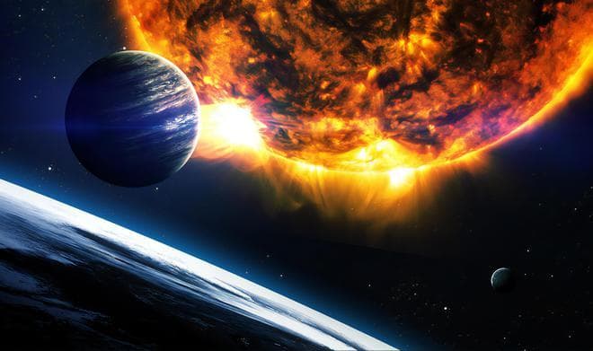 太阳表面温度5500度，地球都晒热了，日地间的太空为何仍冰冷？