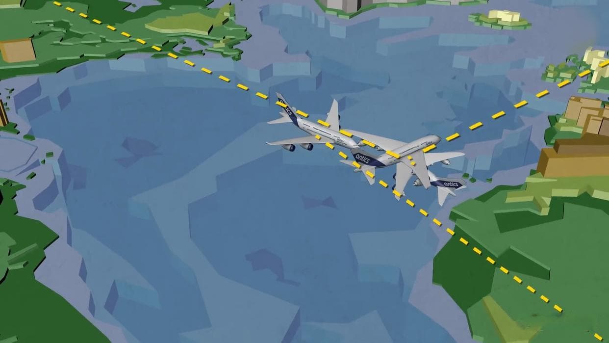 揭秘空中交通规则：飞机如何在万米高空避免相撞？