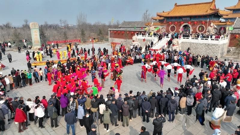 潍坊滨海区：“二月二 龙抬头”，祭海祈福盼丰收