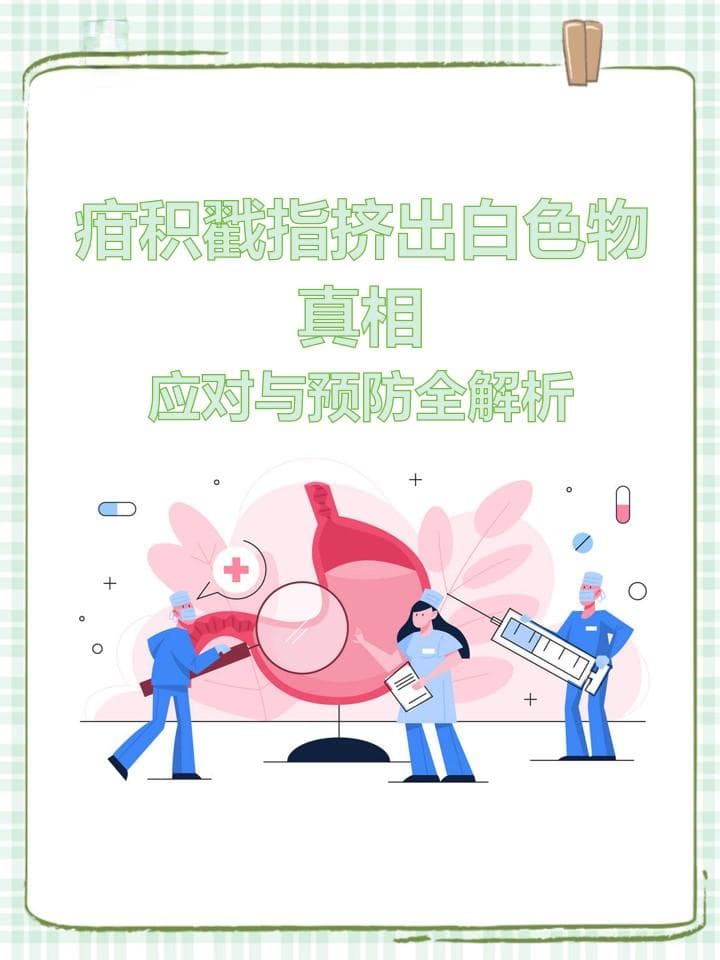 疳积戳指挤出白色物：真相、应对与预防全解析