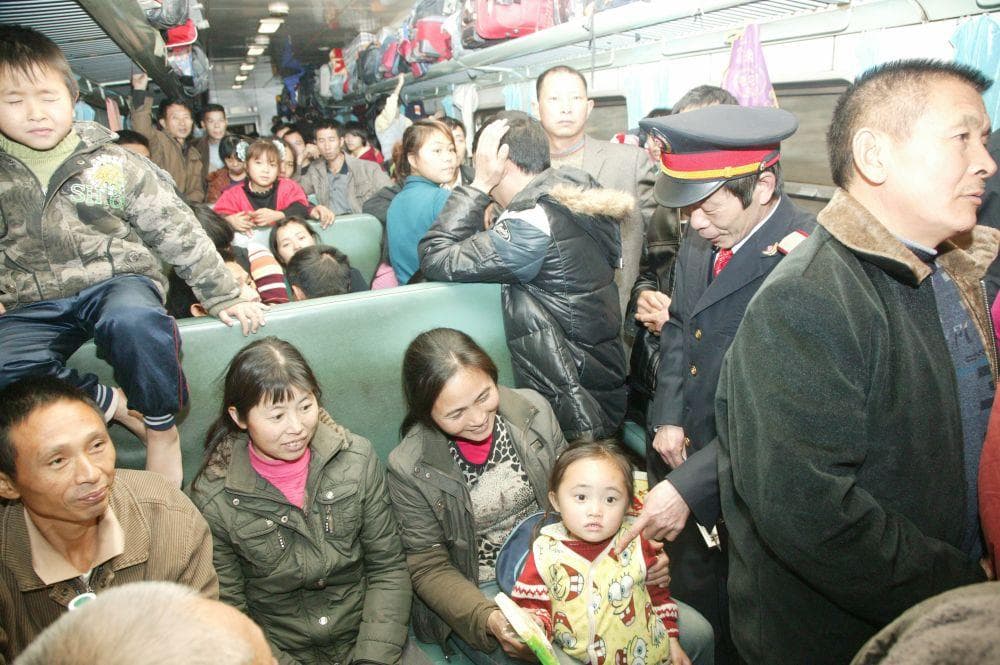 从7组照片里看“铁路春运变迁”
