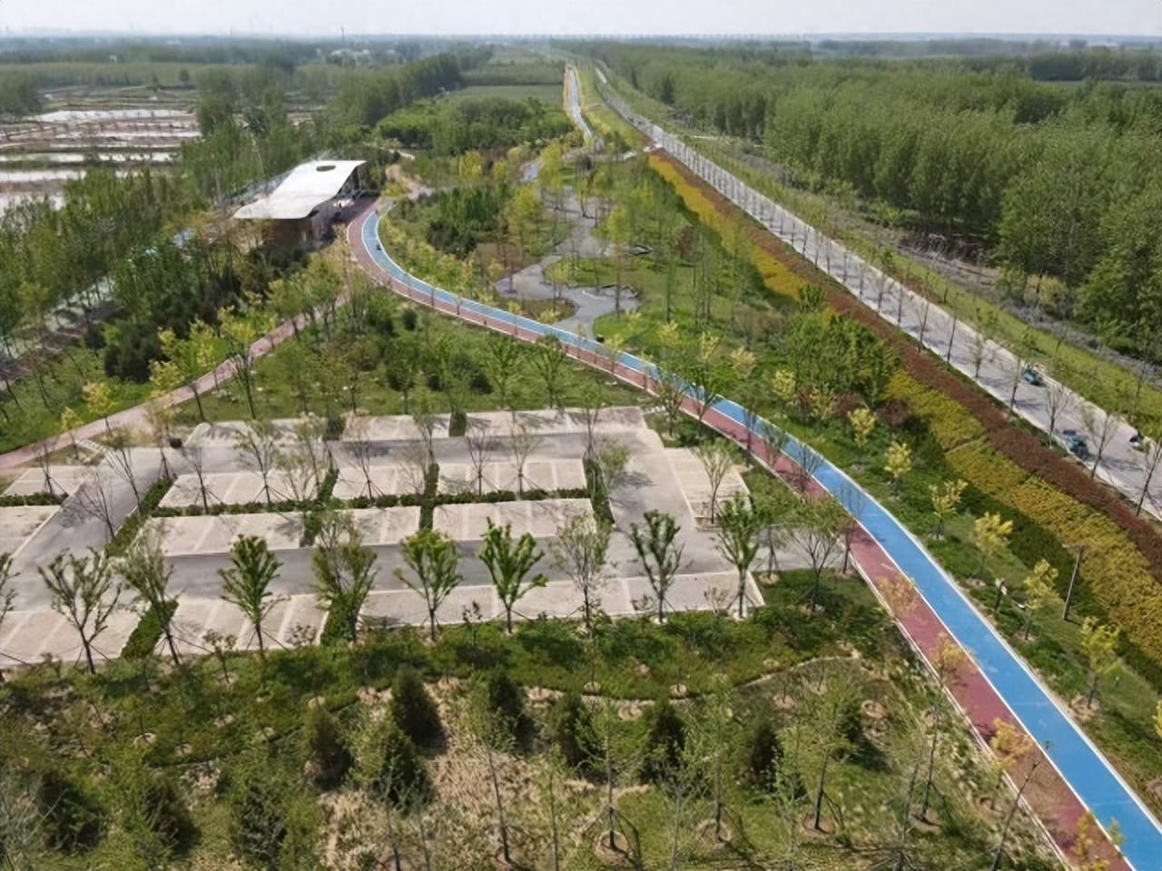 郑州沿黄生态廊道，让“幸福”触手可及