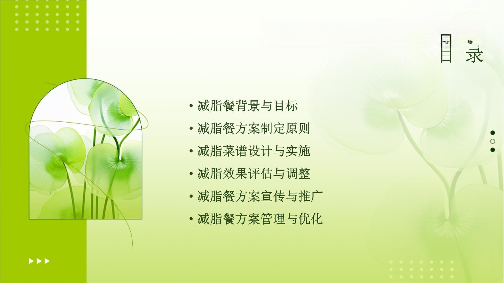 减脂餐方案制定与管理指南