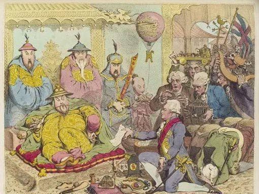 历史错觉：乾隆皇帝与华盛顿是同一时代人？那大清落后美国吗？