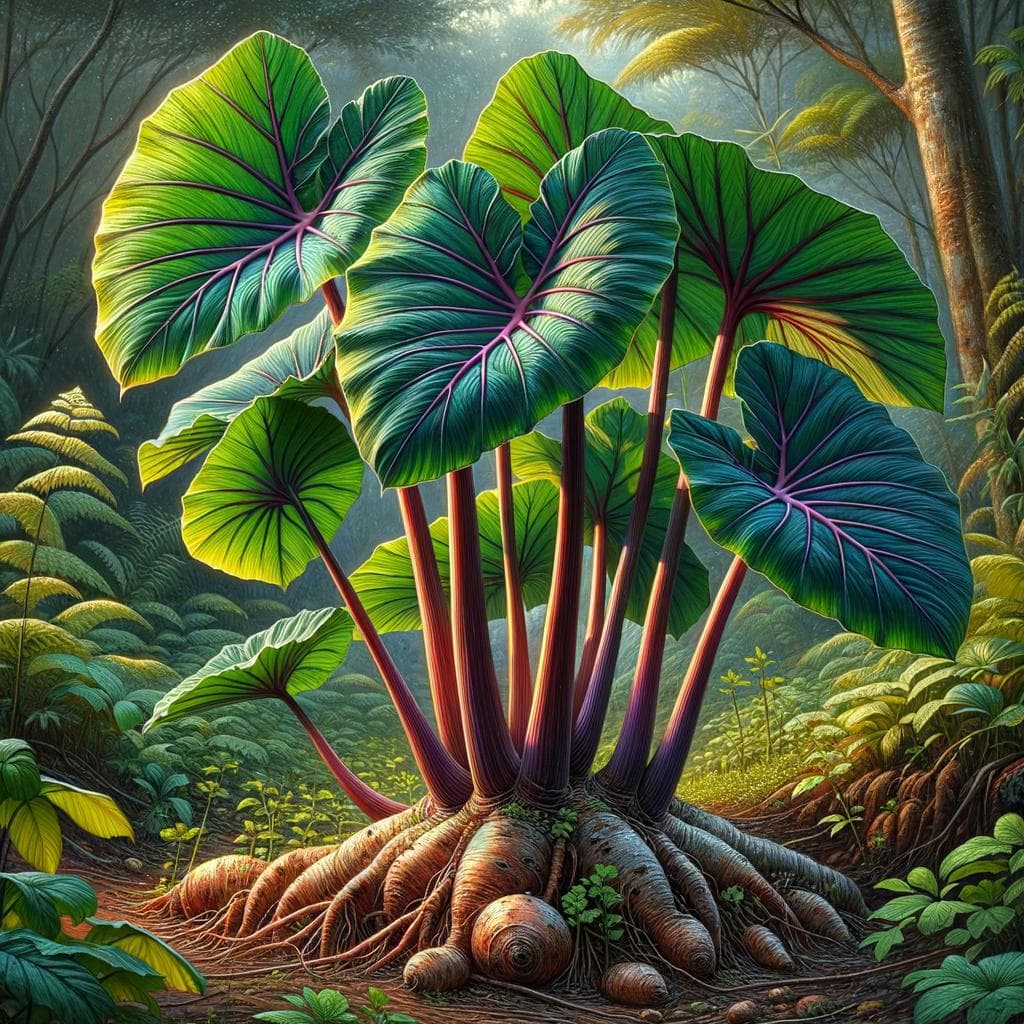 芋头（芋艿）是什么植物？天南星科芋属特性与栽培用途解析