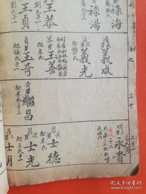王氏族谱字辈排序大全：24辈分查询与家族文化传承